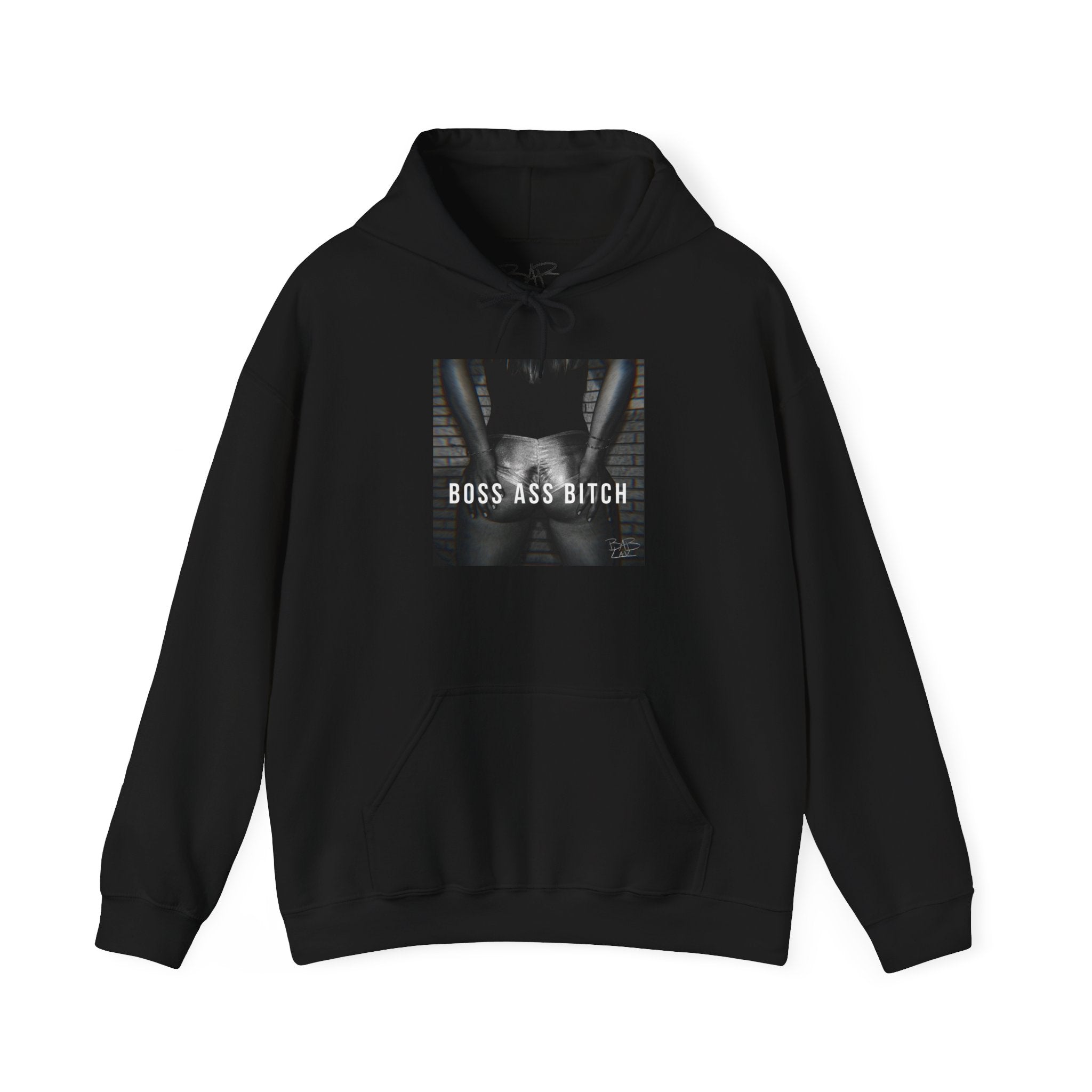 Boss Ass Bitch Hoodie — Graphic Streetwear Pullover